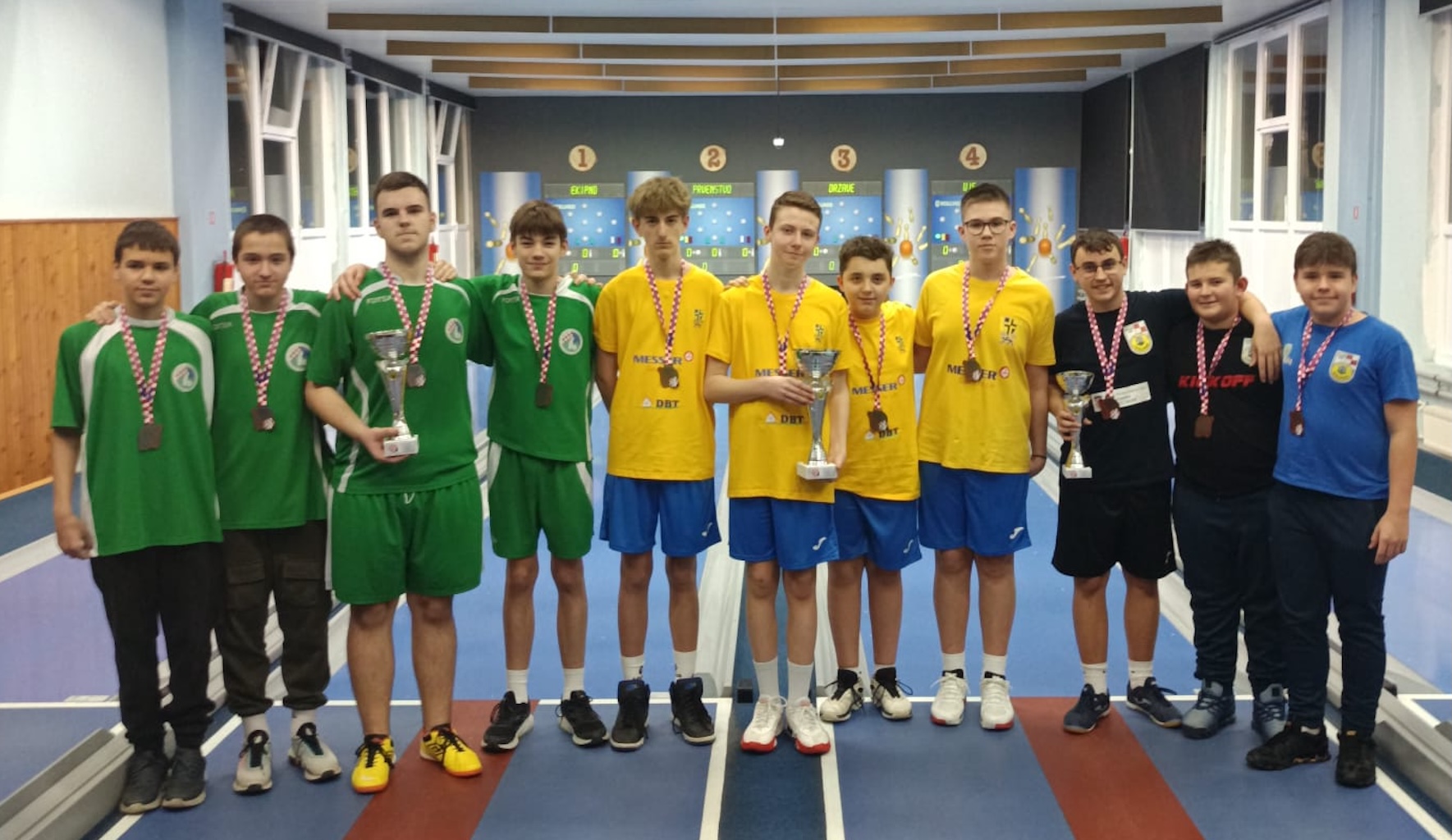 Ekipa U-15 osvojila i 3.ekipno zlato