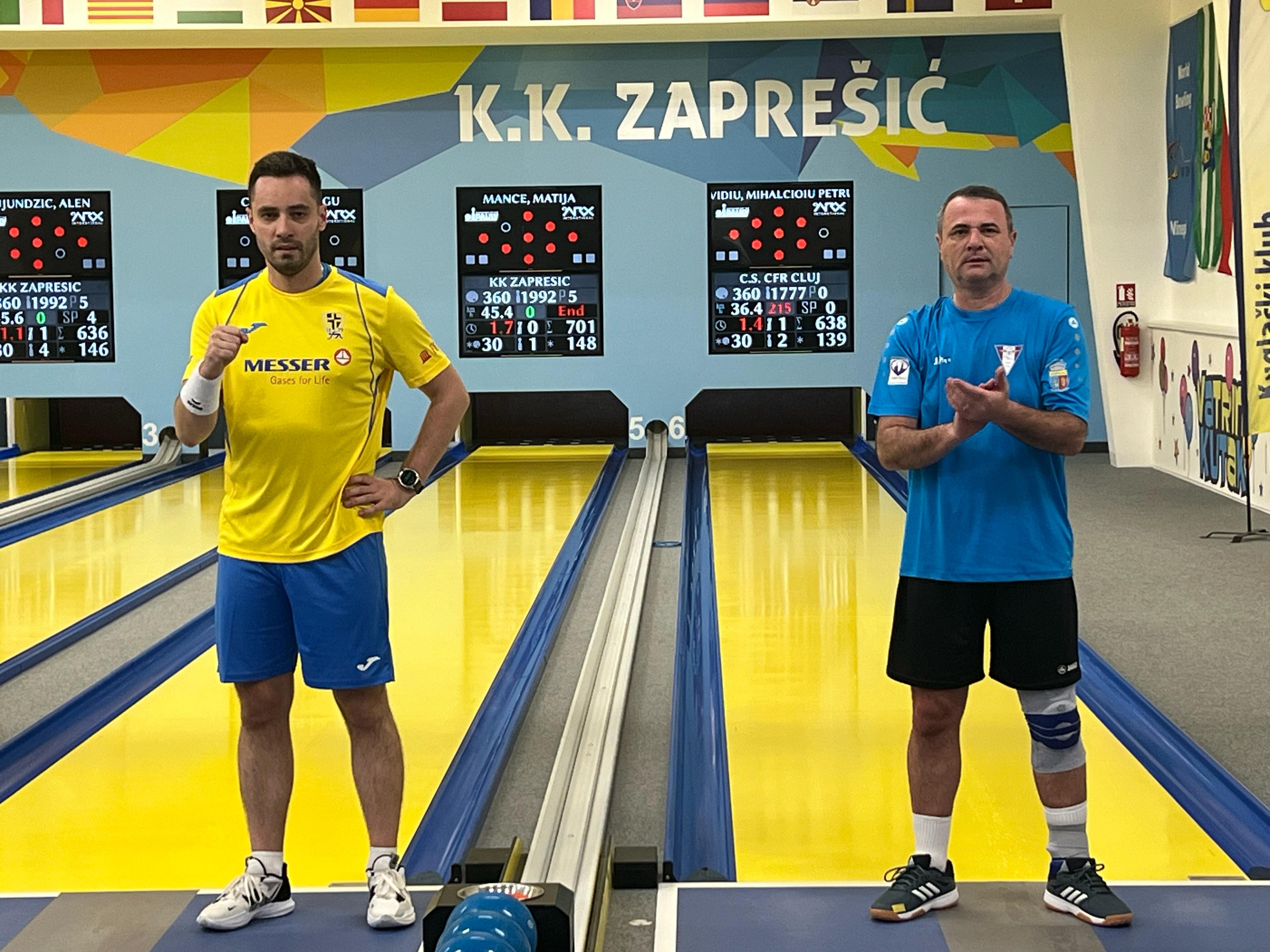 KK Zaprešić - C.S. CFR Cluj 8:0