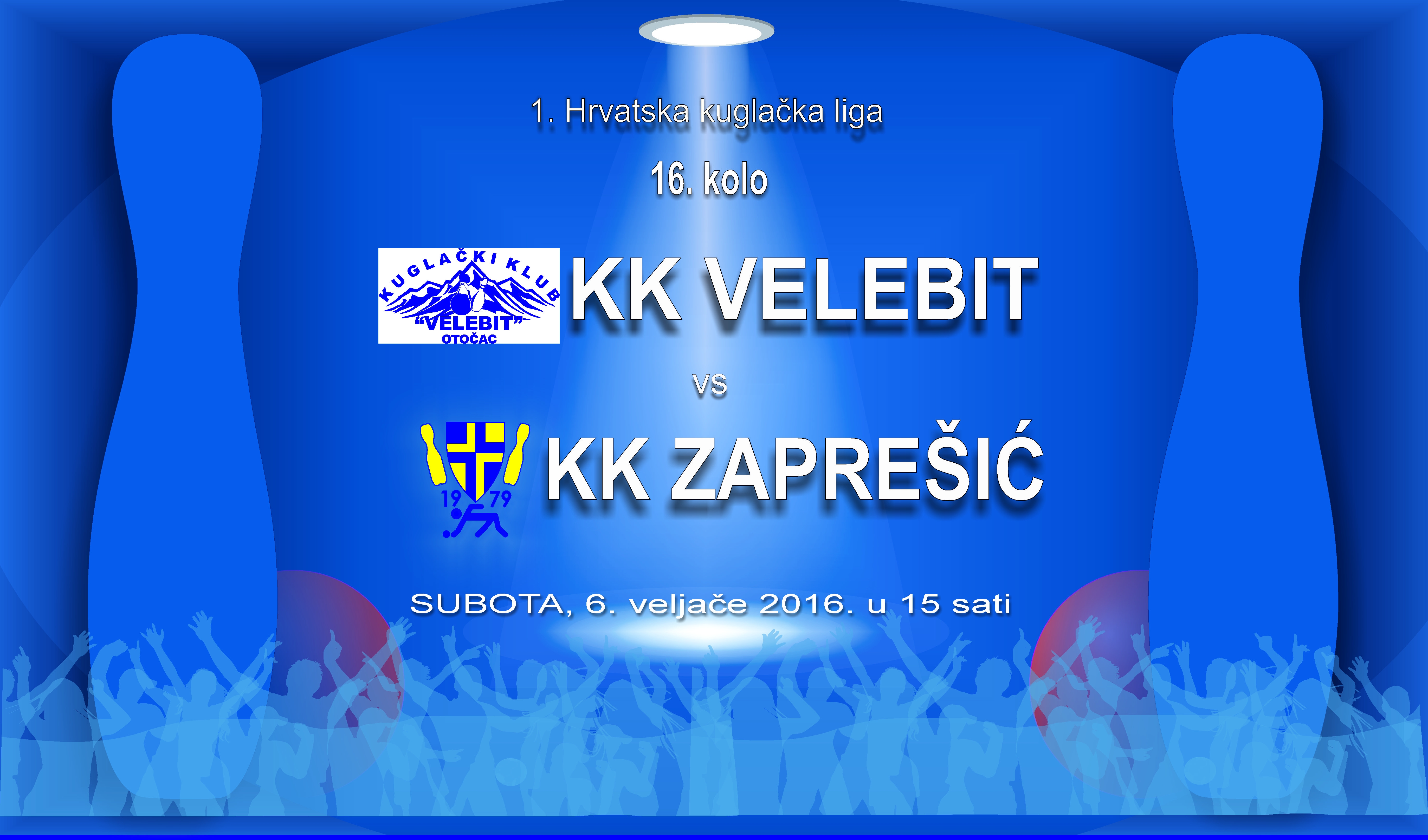 KK Velebit - KK Zaprešić 3:5