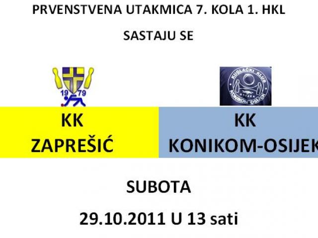 Zaprešić - Konikom-Osijek 2:6